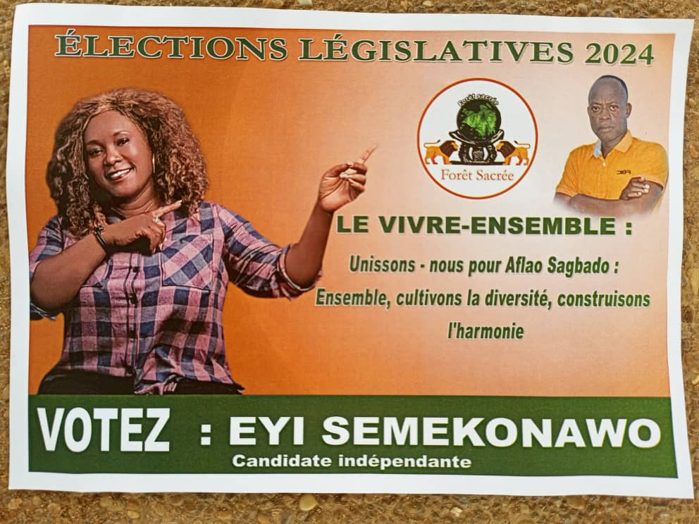 Princesse Eyi SEMEKONAWO : « … Je compte être le porte-parole des femmes à l’Assemblée »